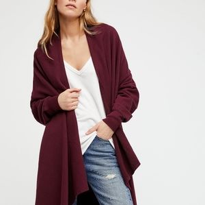 Free People Beach | "Red Eye" cardigan